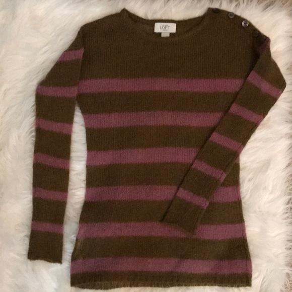 LOFT Sweaters - LOFT Striped sweater